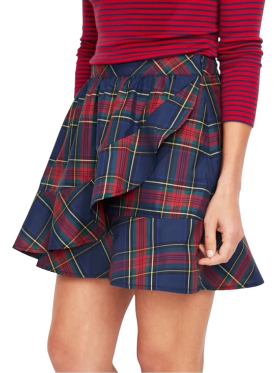 Vineyard Vines Dresses & Skirts - Vineyard Vines Jolly Plaid Ruffle Tartan Skirt